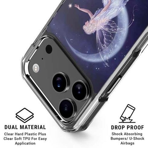 Half Moon Fairy by Rachel Anderson iPhone 18 Pro Clear Case