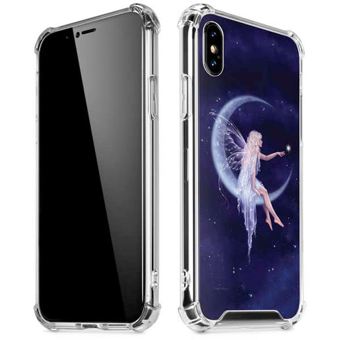 Half Moon Fairy by Rachel Anderson iPhone X/XS Clear Case