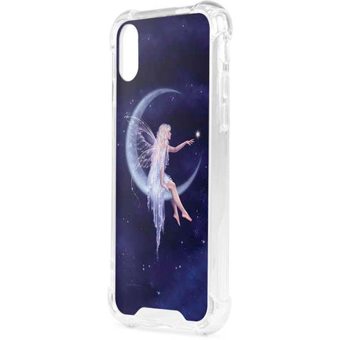 Half Moon Fairy by Rachel Anderson iPhone XS Clear Case
