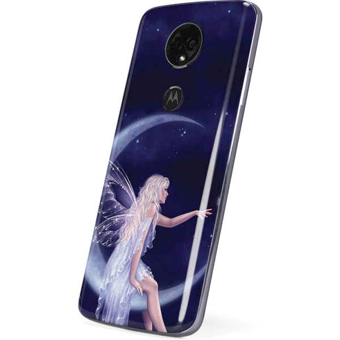 Half Moon Fairy by Rachel Anderson Moto E5 Plus Skin