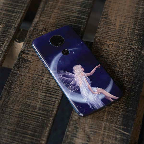 Half Moon Fairy by Rachel Anderson Moto E5 Plus Skin