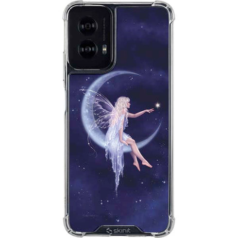 Half Moon Fairy by Rachel Anderson Moto G Power 5G (2024) Clear Case