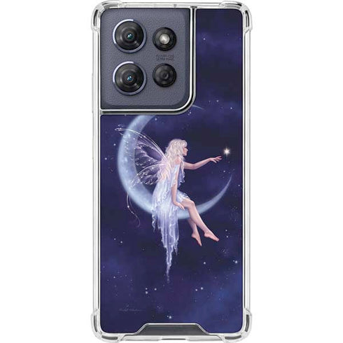 Half Moon Fairy by Rachel Anderson Moto G Power 5G (2025) Clear Case