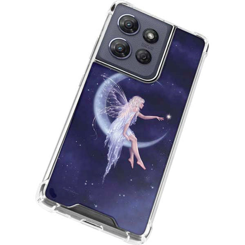 Half Moon Fairy by Rachel Anderson Moto G Power 5G (2025) Clear Case