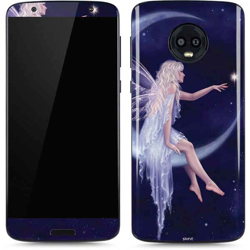 Half Moon Fairy by Rachel Anderson Moto G6 Skin