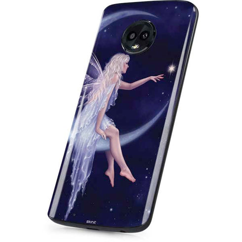 Half Moon Fairy by Rachel Anderson Moto G6 Skin