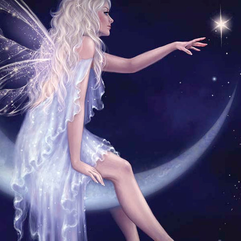 Half Moon Fairy by Rachel Anderson Moto G6 Skin