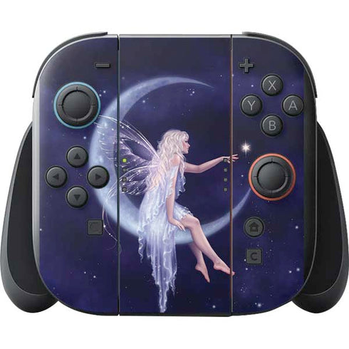 Half Moon Fairy by Rachel Anderson Nintendo Switch 2 (2025) with Joy-Con Skin