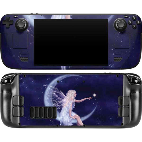 Half Moon Fairy by Rachel Anderson Steam Deck Handheld Gaming Computer OLED Skin