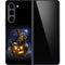 Halloween Cat and Jack O Lantern Pumpkin by Sarah Richter Galaxy Z Fold5 5G Skin