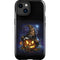 Halloween Cat and Jack O Lantern Pumpkin by Sarah Richter iPhone 15 Impact Case