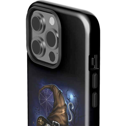 Halloween Cat and Jack O Lantern Pumpkin by Sarah Richter iPhone 15 Pro Impact Case