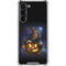 Halloween Cat and Jack O Lantern Pumpkin by Sarah Richter Galaxy S24 FE Clear Case