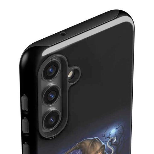 Halloween Cat and Jack O Lantern Pumpkin by Sarah Richter Galaxy S25 Impact Case