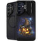 Halloween Cat and Jack O Lantern Pumpkin by Sarah Richter Galaxy S25 Plus Kickstand Case