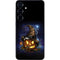 Halloween Cat and Jack O Lantern Pumpkin by Sarah Richter Galaxy S24 Plus Skin