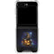 Halloween Cat and Jack O Lantern Pumpkin by Sarah Richter Galaxy Z Flip6 Clear Case