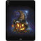 Halloween Cat and Jack O Lantern Pumpkin by Sarah Richter Apple iPad Air Skin