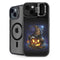 Halloween Cat and Jack O Lantern Pumpkin by Sarah Richter iPhone 13 Kickstand Case