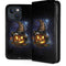 Halloween Cat and Jack O Lantern Pumpkin by Sarah Richter iPhone 14 Folio Case
