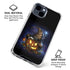 Halloween Cat and Jack O Lantern Pumpkin by Sarah Richter iPhone 15 Clear Case