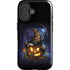 Halloween Cat and Jack O Lantern Pumpkin by Sarah Richter iPhone 16 Magsafe Impact Case