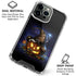 Halloween Cat and Jack O Lantern Pumpkin by Sarah Richter iPhone 16 Pro Clear Case