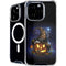Halloween Cat and Jack O Lantern Pumpkin by Sarah Richter iPhone 16 Pro Max MagSafe Case