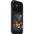 Halloween Cat and Jack O Lantern Pumpkin by Sarah Richter iPhone 16 Skin