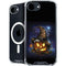 Halloween Cat and Jack O Lantern Pumpkin by Sarah Richter iPhone 16e MagSafe Case