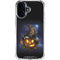 Halloween Cat and Jack O Lantern Pumpkin by Sarah Richter iPhone 17 Clear Case
