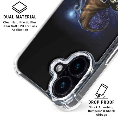 Halloween Cat and Jack O Lantern Pumpkin by Sarah Richter iPhone 17 MagSafe Case