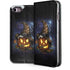 Halloween Cat and Jack O Lantern Pumpkin by Sarah Richter iPhone 7 Folio Case