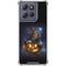 Halloween Cat and Jack O Lantern Pumpkin by Sarah Richter Moto G 5G (2025) Clear Case