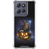 Halloween Cat and Jack O Lantern Pumpkin by Sarah Richter Moto G 5G (2025) Clear Case