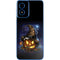 Halloween Cat and Jack O Lantern Pumpkin by Sarah Richter Moto G Play 4G (2024) Skin