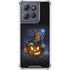 Halloween Cat and Jack O Lantern Pumpkin by Sarah Richter Moto G Stylus 5G (2025) Clear Case