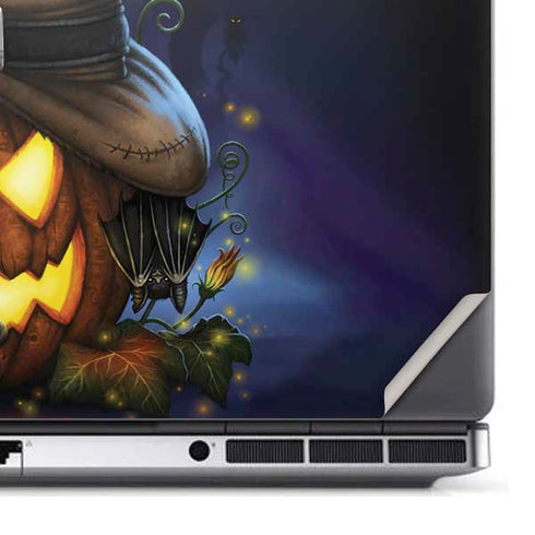 Halloween Cat and Jack O Lantern Pumpkin by Sarah Richter Dell Precision Skin