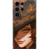 Halloween Pumpkin Witch with Fox by Ivy Dolamore Galaxy Skins