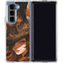 Halloween Pumpkin Witch with Fox by Ivy Dolamore Galaxy Z Fold5 5G Clear Case