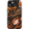 Halloween Pumpkin Witch with Fox by Ivy Dolamore iPhone 15 Impact Case