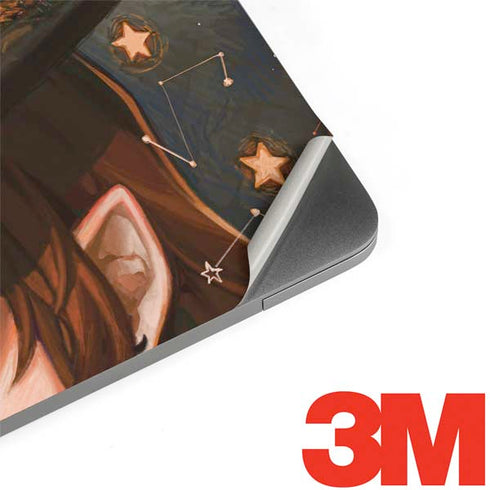 Halloween Pumpkin Witch with Fox by Ivy Dolamore MacBook Skins