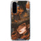 Halloween Pumpkin Witch with Fox by Ivy Dolamore Galaxy A36 5G Clear Case
