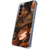Halloween Pumpkin Witch with Fox by Ivy Dolamore Galaxy A55 5G Clear Case
