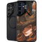 Halloween Pumpkin Witch with Fox by Ivy Dolamore Galaxy S25 Plus Kickstand Case