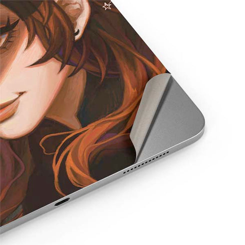 Halloween Pumpkin Witch with Fox by Ivy Dolamore Apple iPad Air Skin