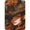 Halloween Pumpkin Witch with Fox by Ivy Dolamore Apple iPad Mini Skin