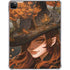 Halloween Pumpkin Witch with Fox by Ivy Dolamore iPad Pro 11in (2024) Clear Case