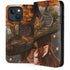 Halloween Pumpkin Witch with Fox by Ivy Dolamore iPhone 13 Folio Case