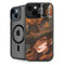 Halloween Pumpkin Witch with Fox by Ivy Dolamore iPhone 13 Kickstand Case